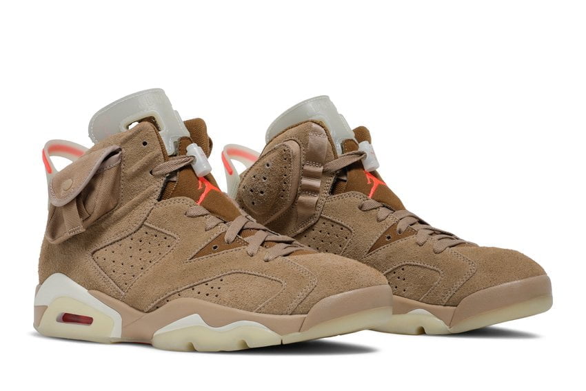 Jordan 6 Retro Travis Scott British Khaki - Image 5