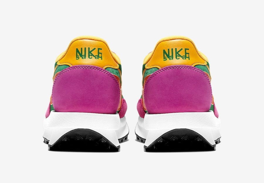 Nike LD Waffle sacai Pine Green - Image 3