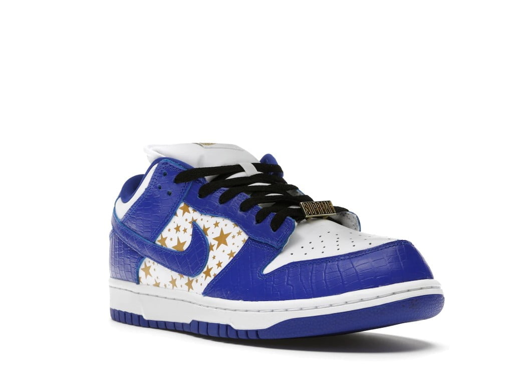Nike SB Dunk Low Supreme Stars Hyper Royal (2021) - Image 2