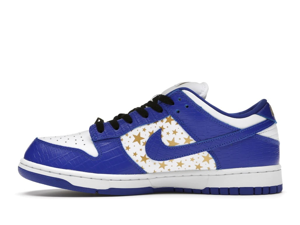 Nike SB Dunk Low Supreme Stars Hyper Royal (2021) - Image 3